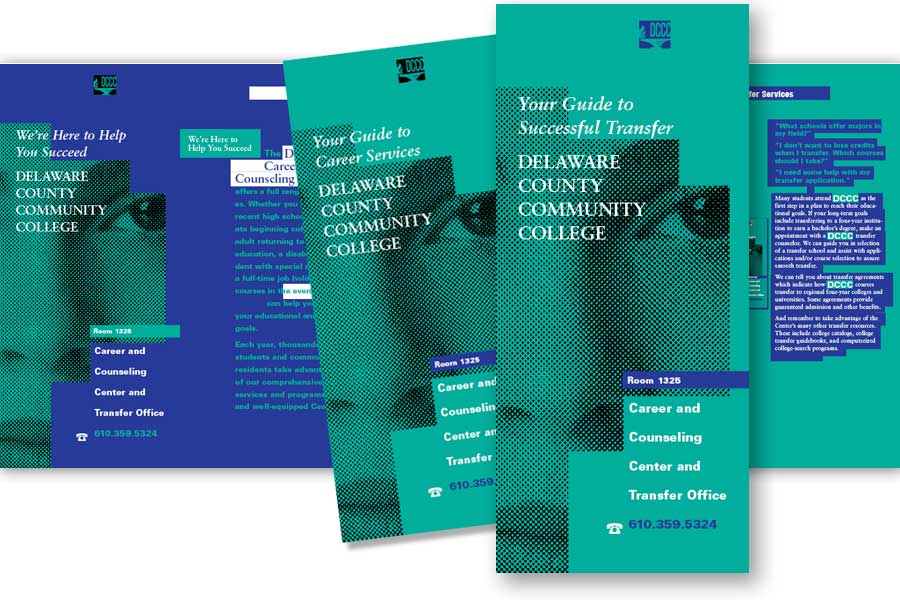 Delaware County College brochure series