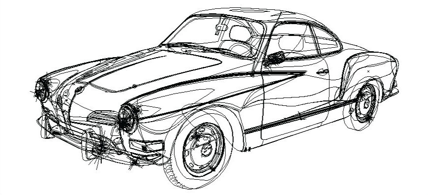 Boston University Center for Digital Imaging Arts, 2012 automobile rendering