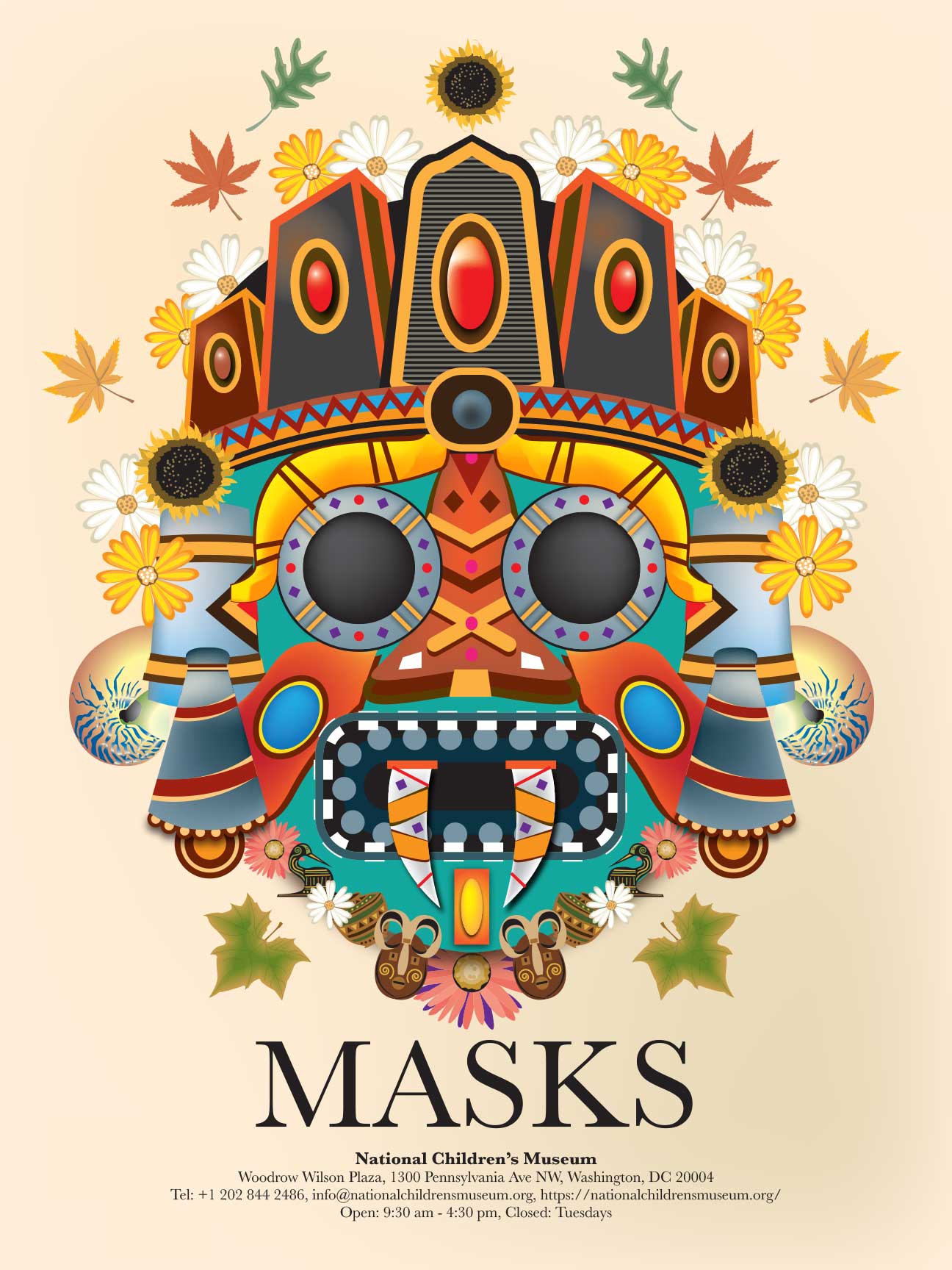 Peter Kery mask poster design