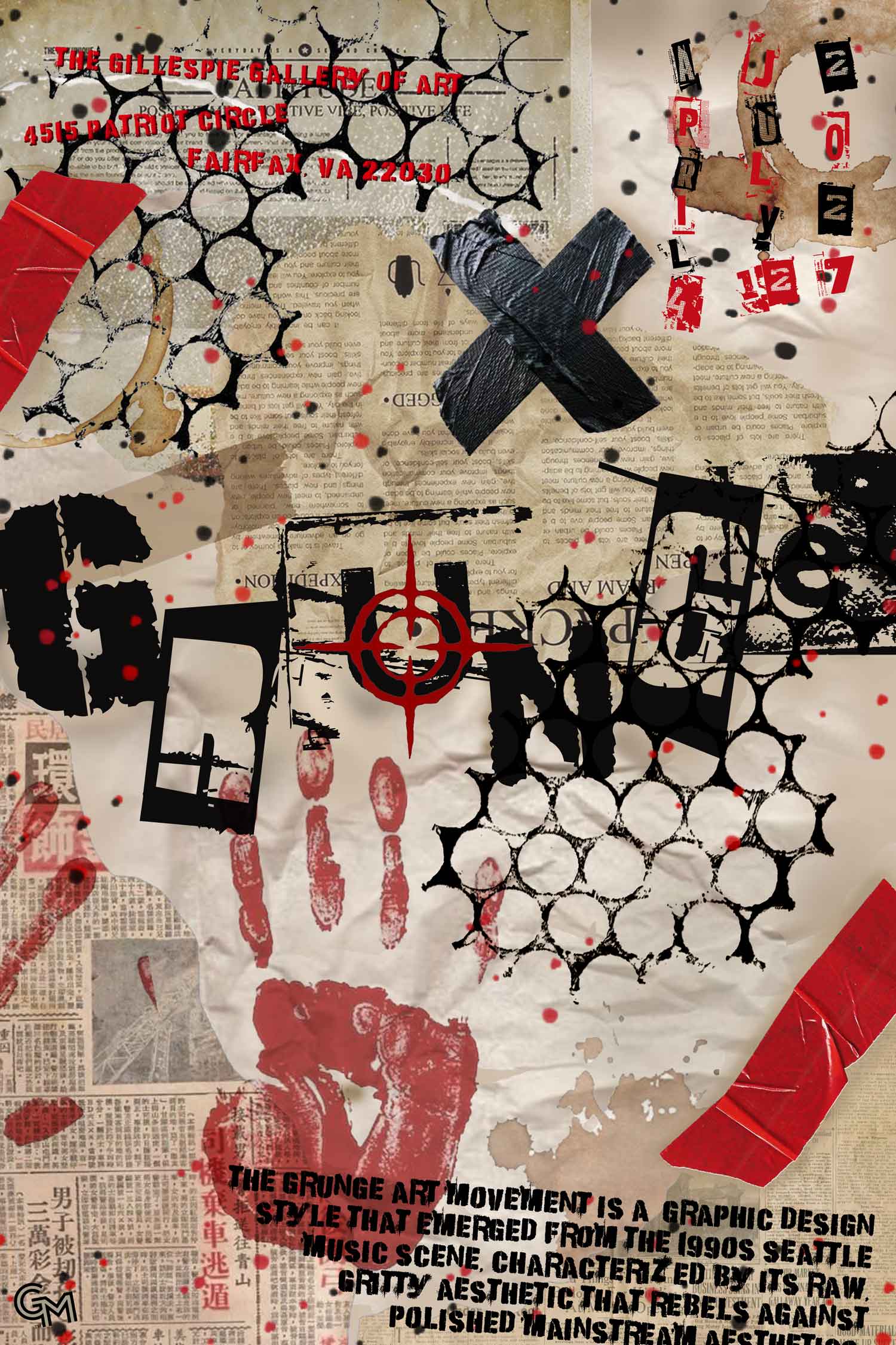 River Le, Fall 2025, George Mason University, Grunge