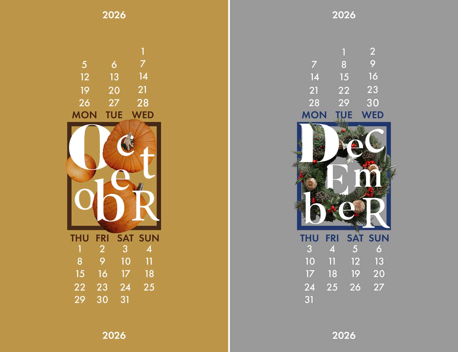Ailin Roccolano, George Mason University, Spring 2026, calendar series image