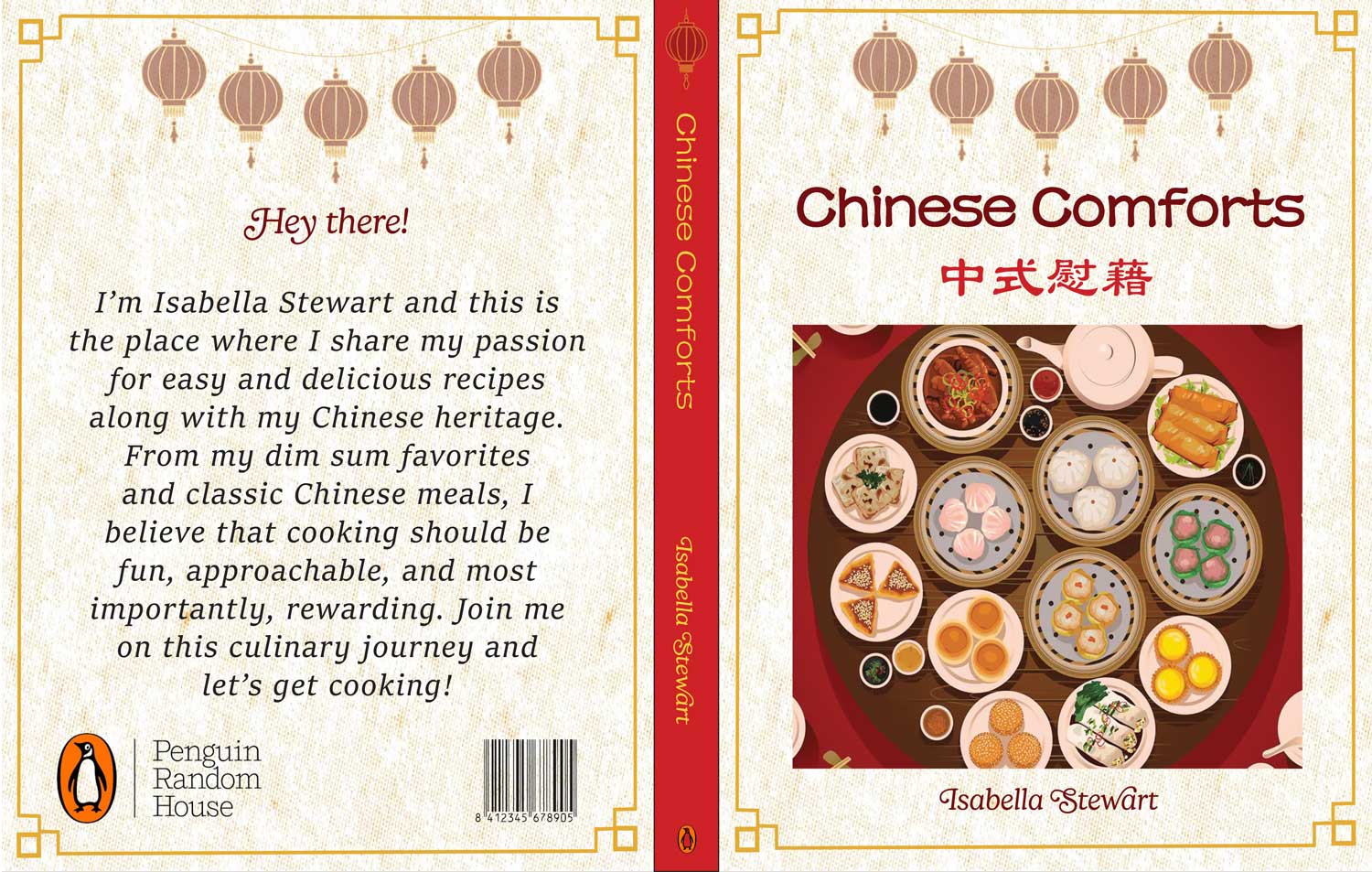 Isabella Stewart, George Mason University, Spring 2026, cookbook spread image