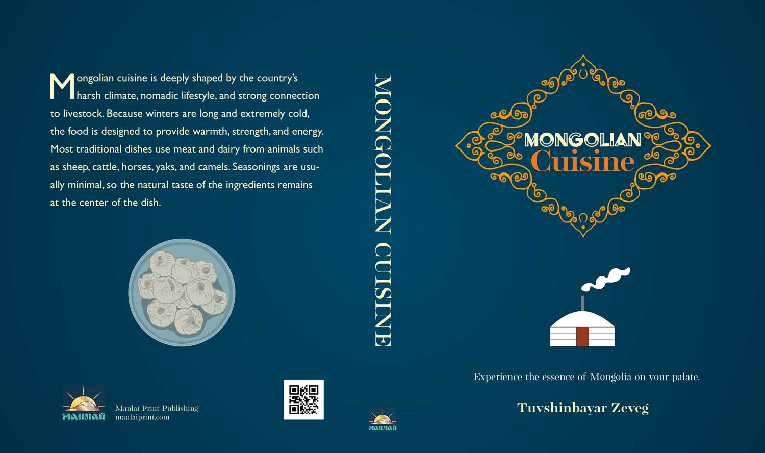 Tuvshinbayar Zeveg, George Mason University, Fall 2025, cover cookbook image