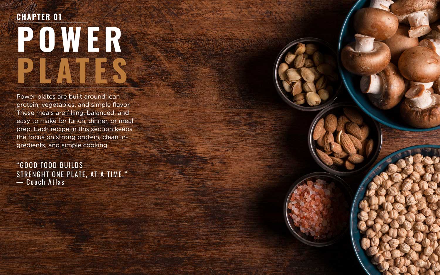 Matthew Medrano, George Mason University, Spring 2026, cookbook inside spread imagery