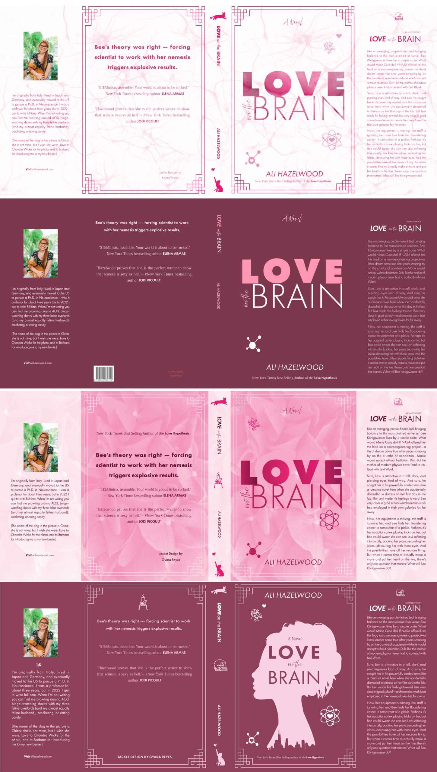 Gyara Reyes Bonilla, George Mason University, Spring 2026, book jacket layout