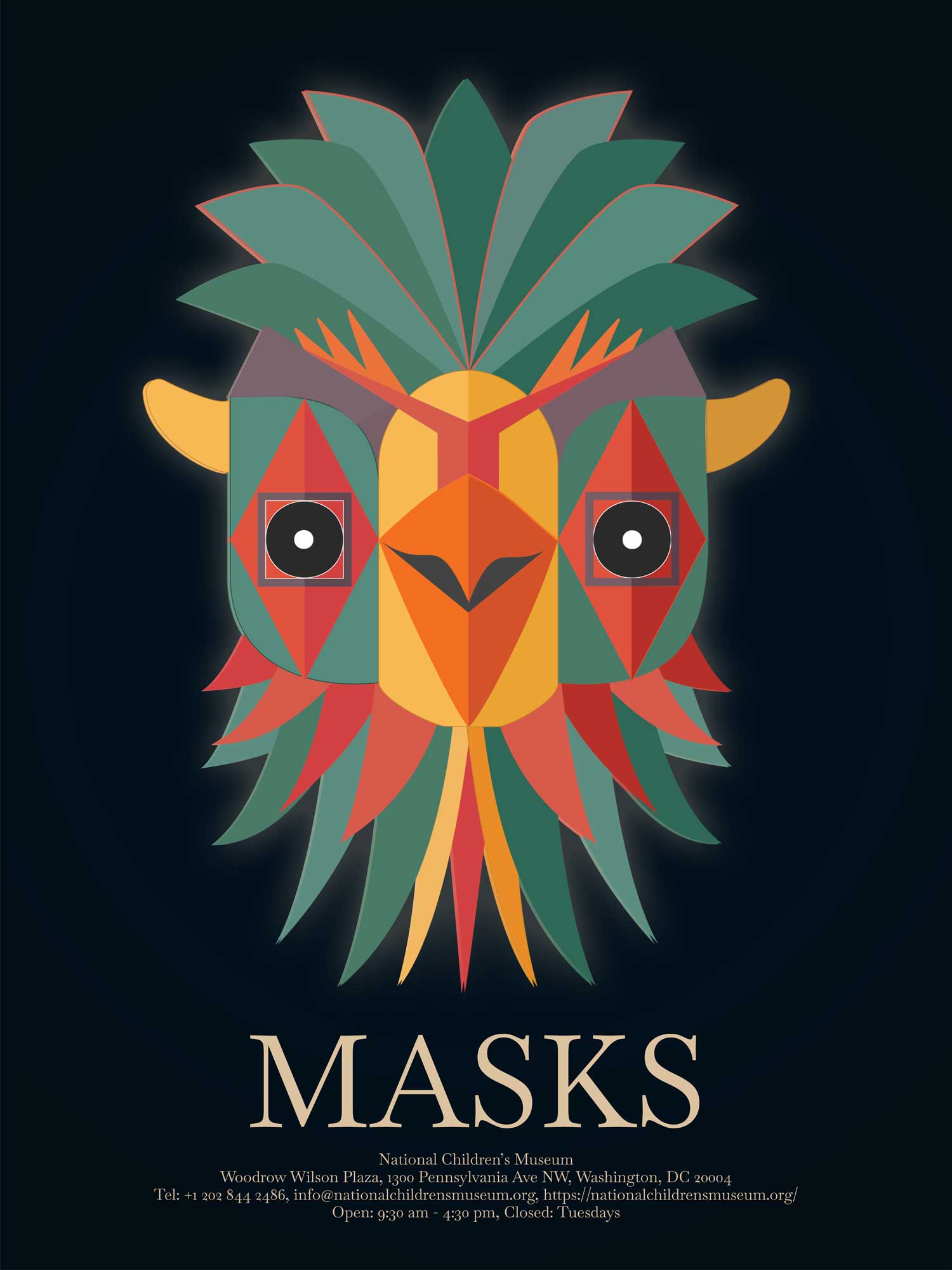 University of the District of Columbia, Fall 2025, Mask poster design