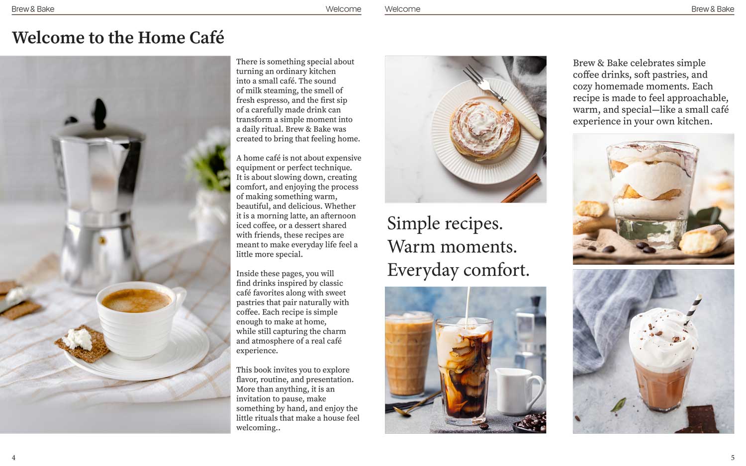 Zeynup Acun, George Mason University, Spring 2026, cookbook spread image